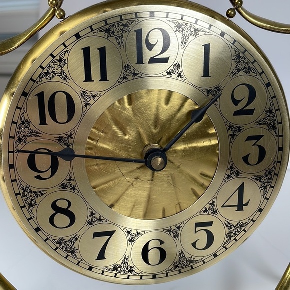 Vintage Brass Clock Hanging Base - Picture 6 of 11